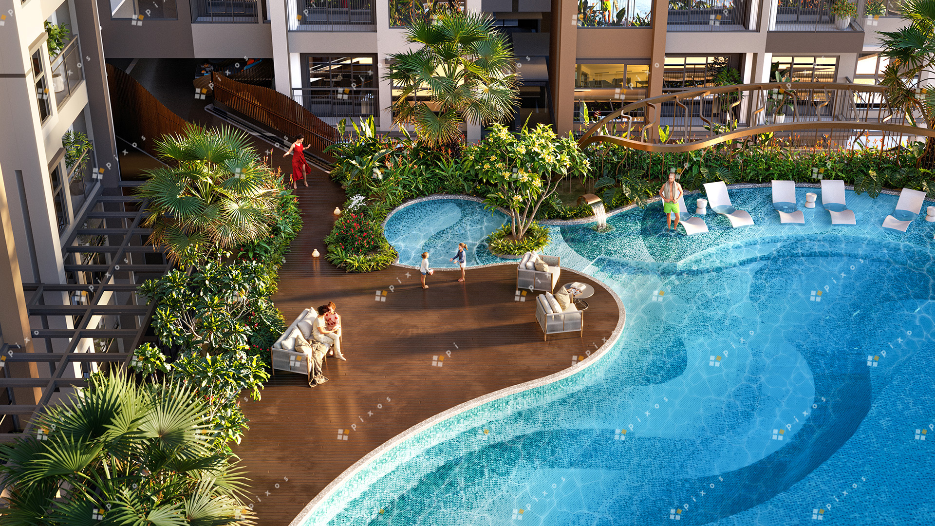Ambience được định vị là điểm đến an cư hiện đại, đáp ứng những tiêu chuẩn mới của một đô thị năng động và hội nhập quốc tế (Ảnh: Gamuda Land).